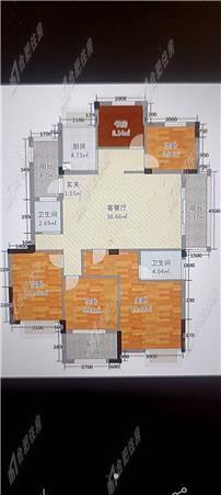南山柠檬郡116.59平方米整租精装